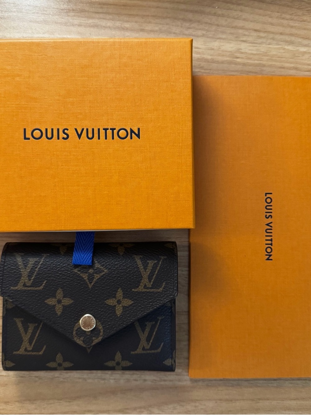 Louis Vuitton Victorine Wallet in Brown